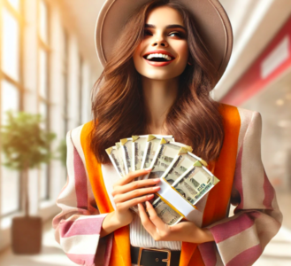 a person who is Influencer Marketing Professionals in India standing with standing her salary 